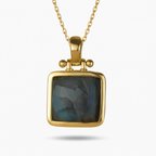 Charlie ring slim - With Labradorite facet