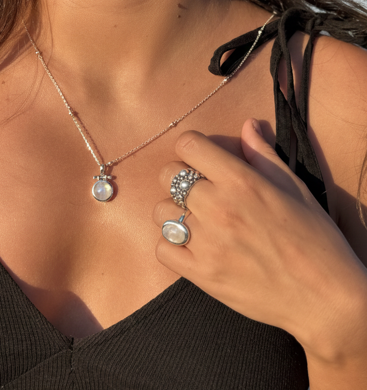 Bubble ring - Silver