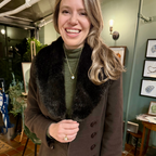 Charlie ring slim - With round Rainbow Moonstone