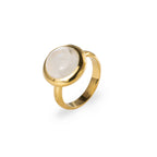 Charlie ring chunky - With Rainbow Moonstone