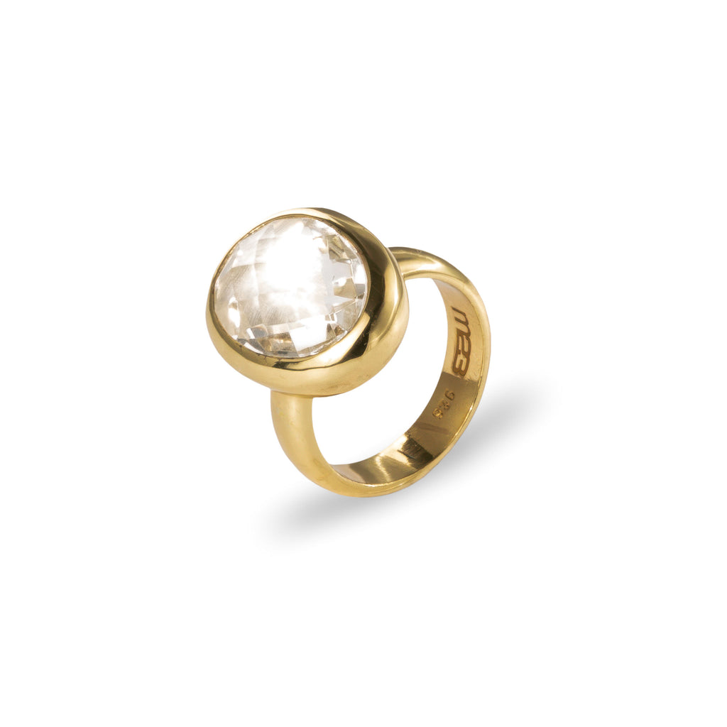 Charlie ring chunky - With Crystal