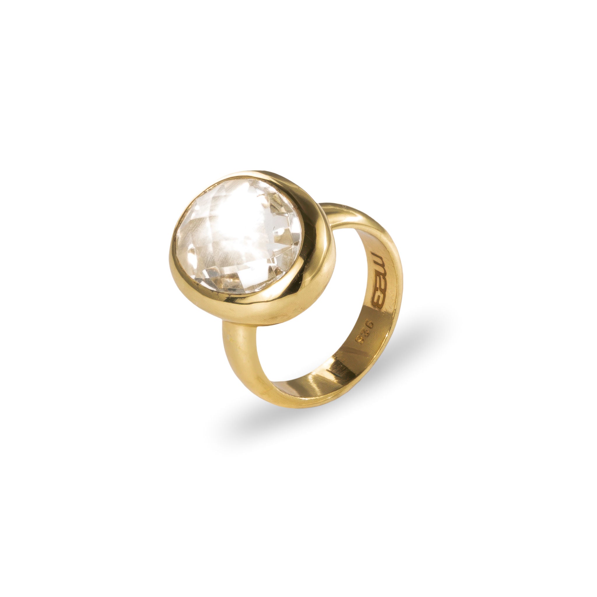 Charlie ring chunky - With Crystal