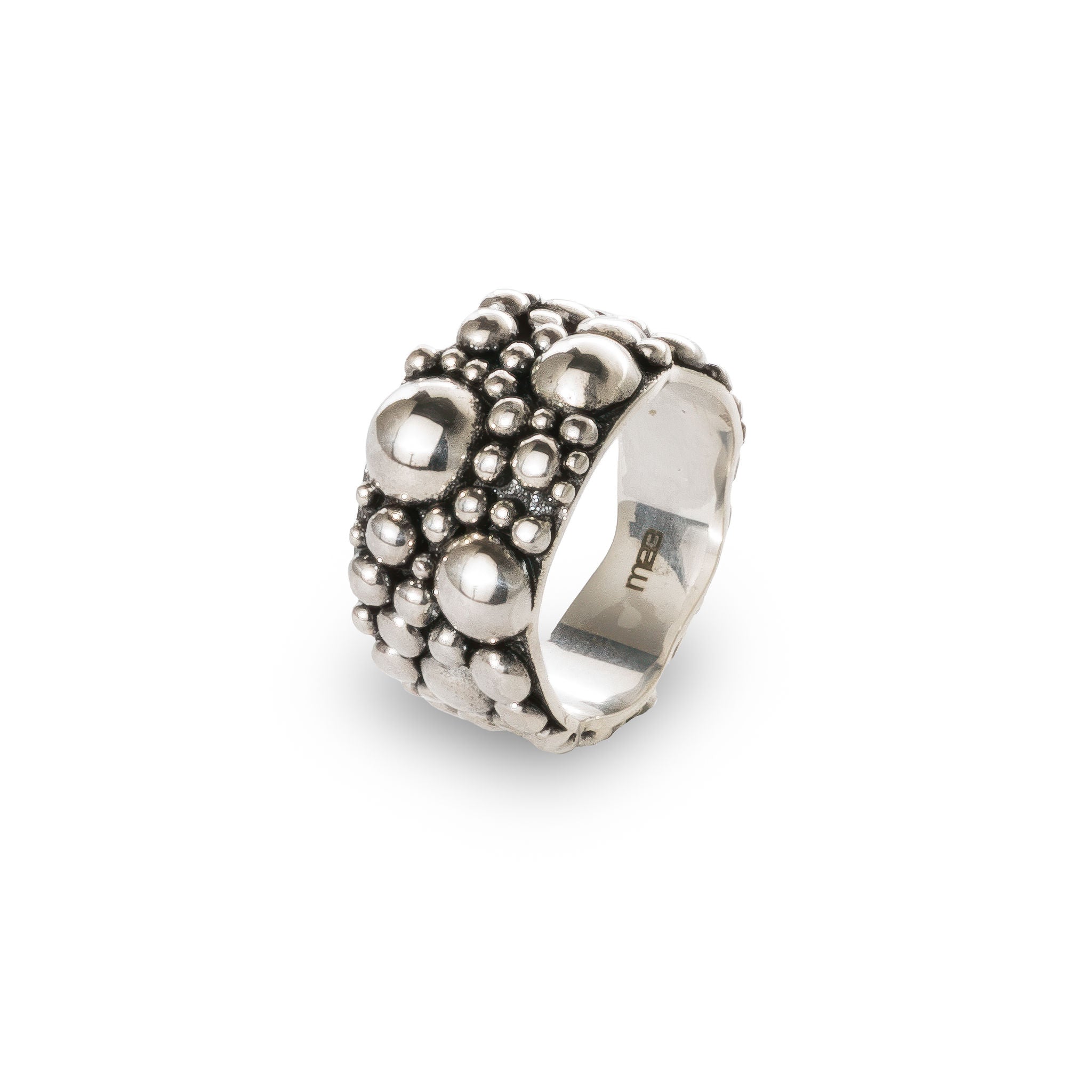 Bubble ring - Silver